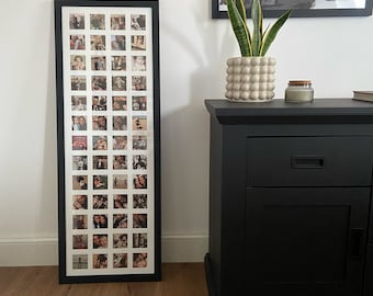 52 Aperture Photo Frame - Picture Display For Your Favourite Wedding Baby Kids Friends and Family Holiday Memories