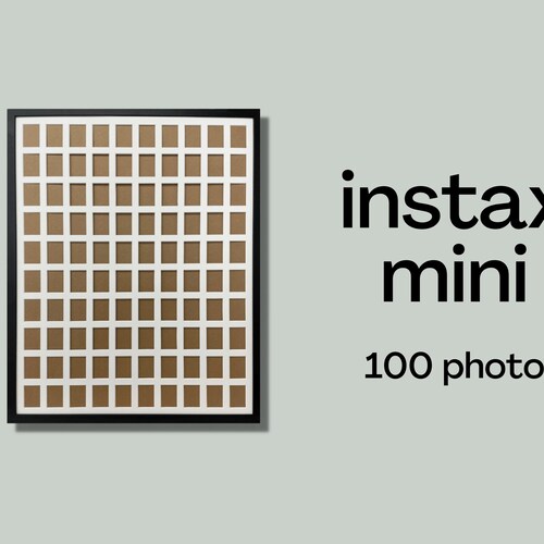 Herrie Caroline Onhandig Instax Mini Photo Frame 100 Aperture Limited Edition - Etsy