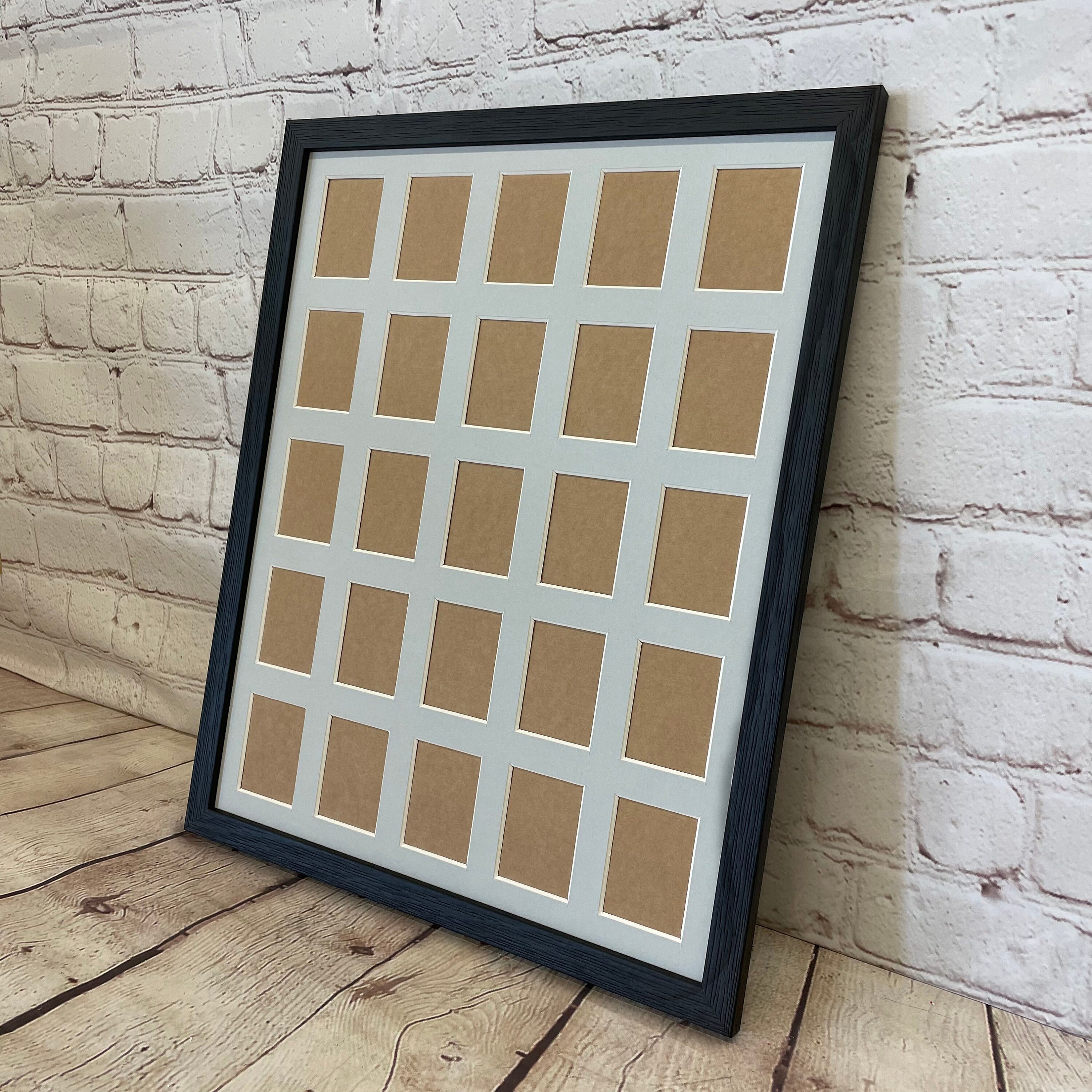 Instax Mini Photo Frame Grey Mount Multi Aperture Etsy