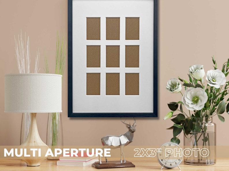 Multi Photo Frame 2x3 Inch Photos 9 Aperture Friends and Etsy