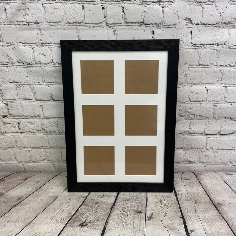 5x5 Inch Square Photo Multi Aperture Picture Frame Etsy