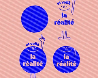 Et voilà, de realiteit! Plotterbestand, bestand voor snijplotter voor shirtprints of stickers. Direct downloaden als dxf, png, svg.
