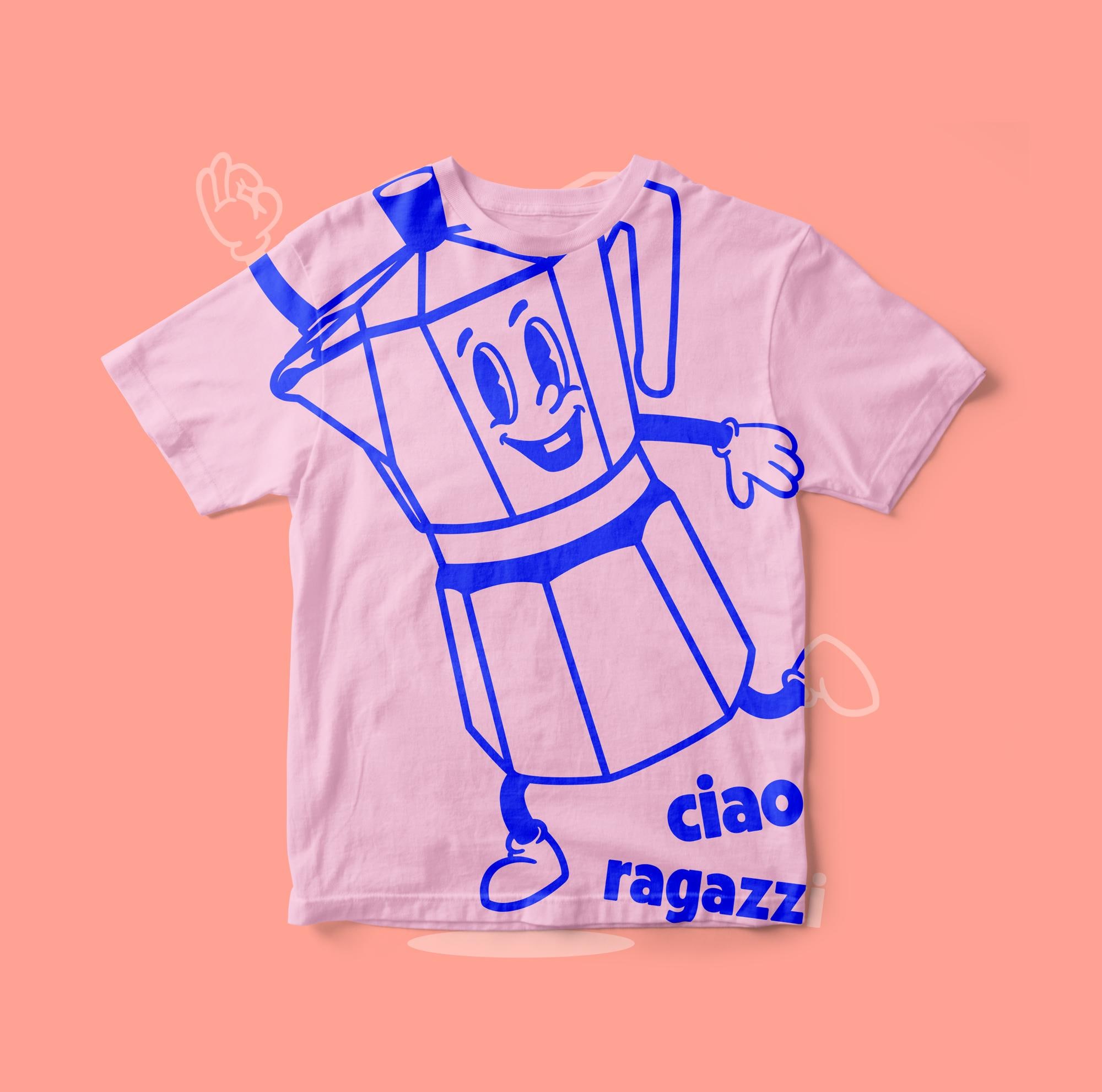 Ciao Ragazzi Plotter Motif, Coffee, Comic, Plotter File, Plotter ...