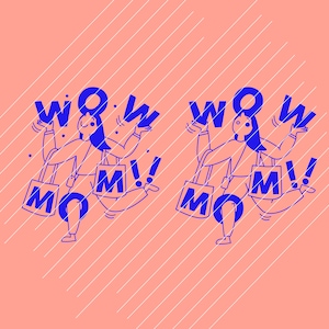 Wow Mom Plotterdatei, Plottervorlage Muttertag, Shirtmotiv, Schneideplotter Datei, Schablone, Siebdruckvorlage, Cartoon, Plottermotiv, dxf
