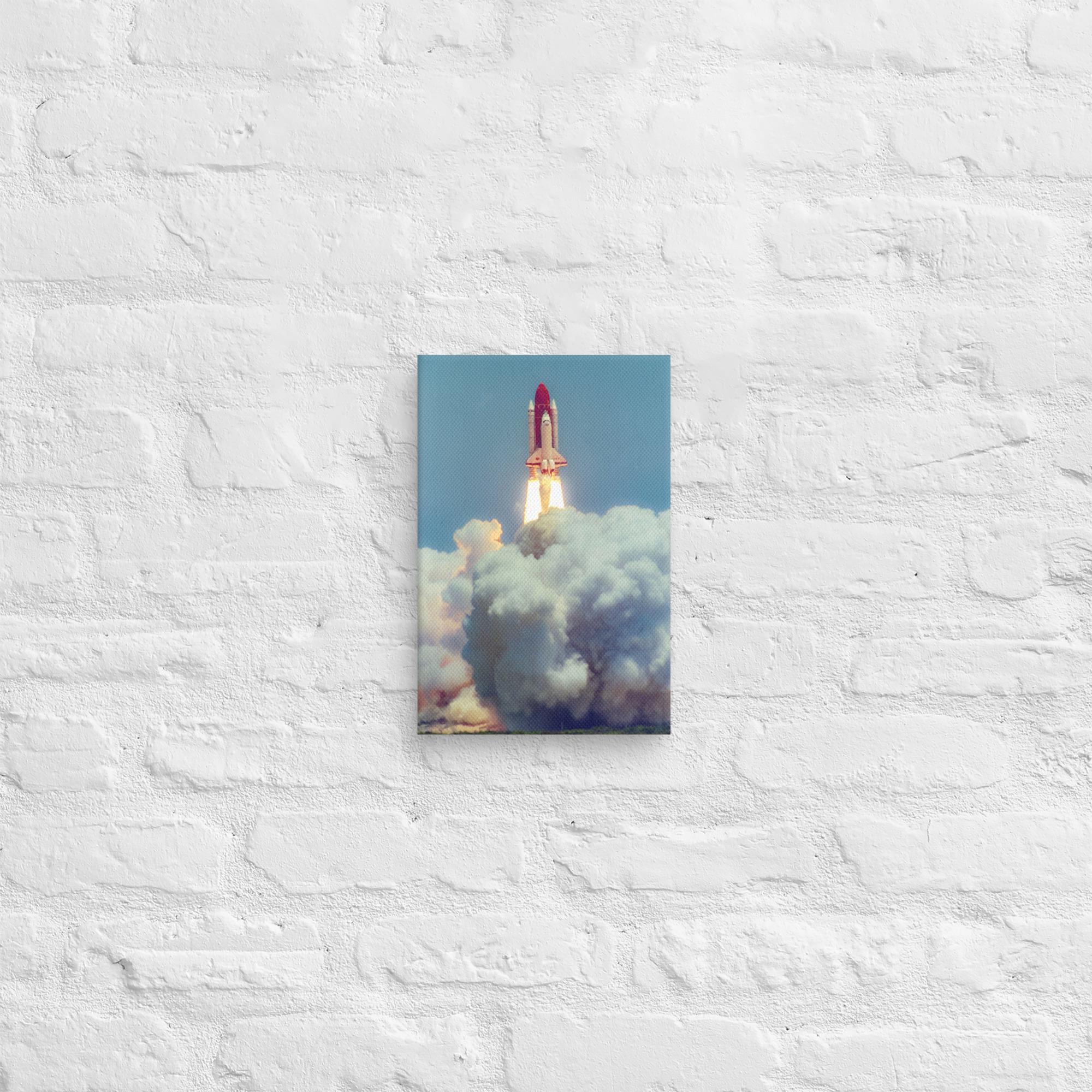 Space Shuttle Columbia Stretched Canvas, STS 65 Launch Photo, Bcpix - Etsy