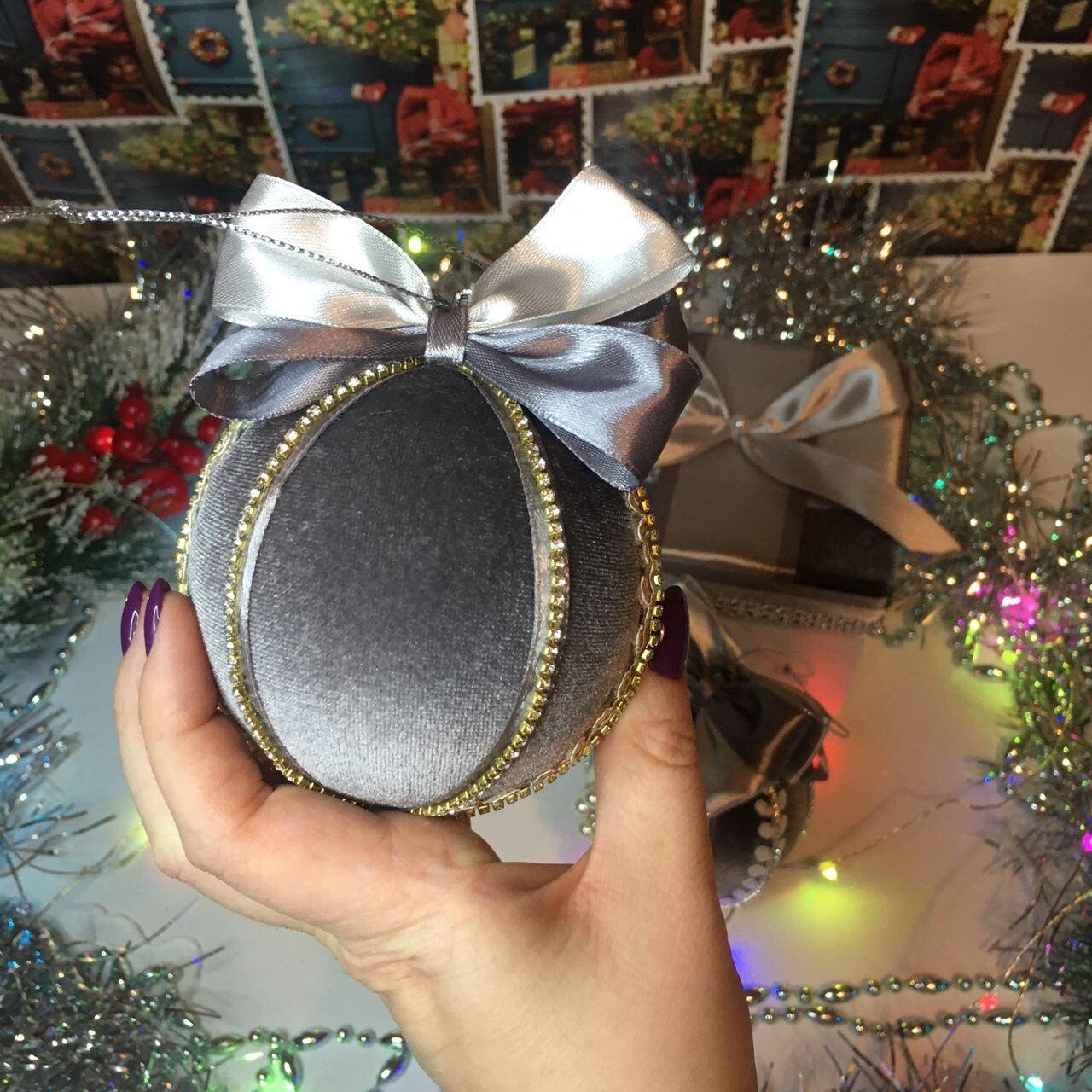 Christmas balls 3 pcs Christmas decorations Christmas Etsy