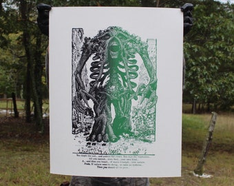 Swamp Thing print