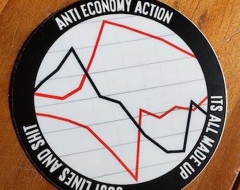 ANTI-ECONOMY ACTION stickers