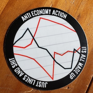 ANTI-ECONOMY ACTION stickers