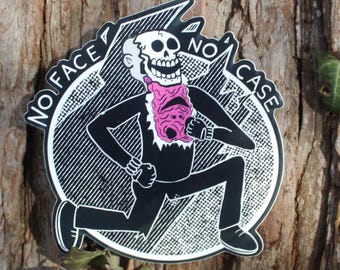 No face no case stickers