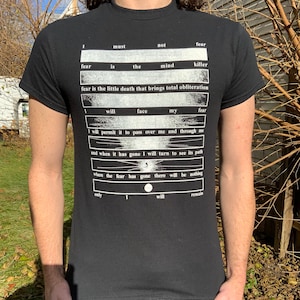 DUNE Litany Aginst Fear shirt