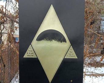 Living in an interval between two collapses
