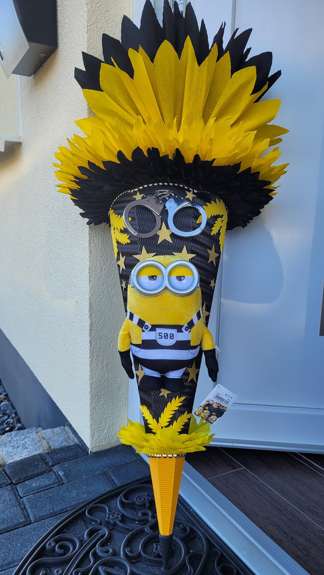 Schultüte Zuckertüte Minions Häftling Sträflinge Minion Unikat Etsy.de