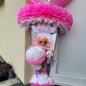 Bastelset für Schultüte Zuckertüte für Mädchen Einhorn Gara