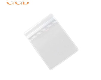 100pcs jewelry care & storage pouch, plastic jewelry bag, clear pouch, tarnish protector bag, perfect jewelry organizer pouch