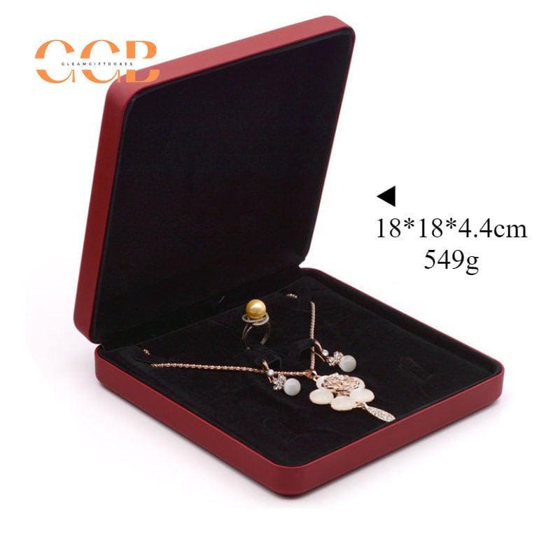 Vente En Gros Logo Personnalisé Bijoux Boîte Cadeau Bague Bracelet Pendentif Boî - Foto 6