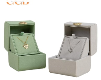 Elegante scatola per anello di proposta a forma di cuore, custodia romantica per anello di fidanzamento in velluto, scatola regalo per gioielli classica per occasioni speciali