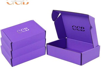 AIYUNNI Paquete De 25 Cajas Pequeñas De Cartón Corrugado