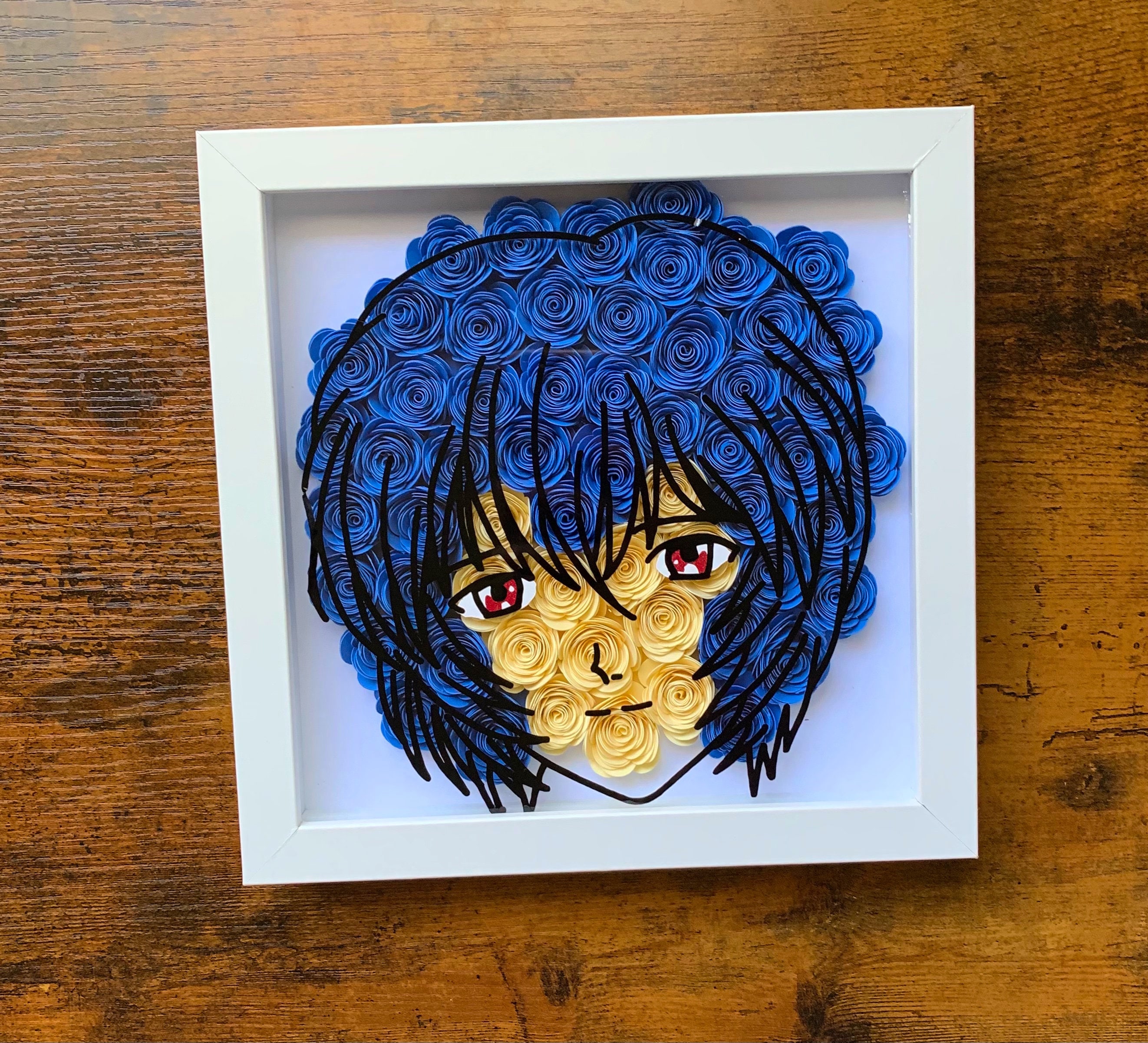 Custom Anime Shadow Box 8x8 - Etsy