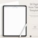 50 Digital Note Taking Templates| White Mode| Goodnotes| Notability| Noteshelf| PDF| iPad| Tablet| Students| College