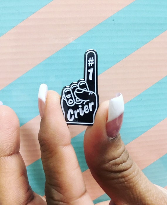 Pretty Little Crier Enamel Pin