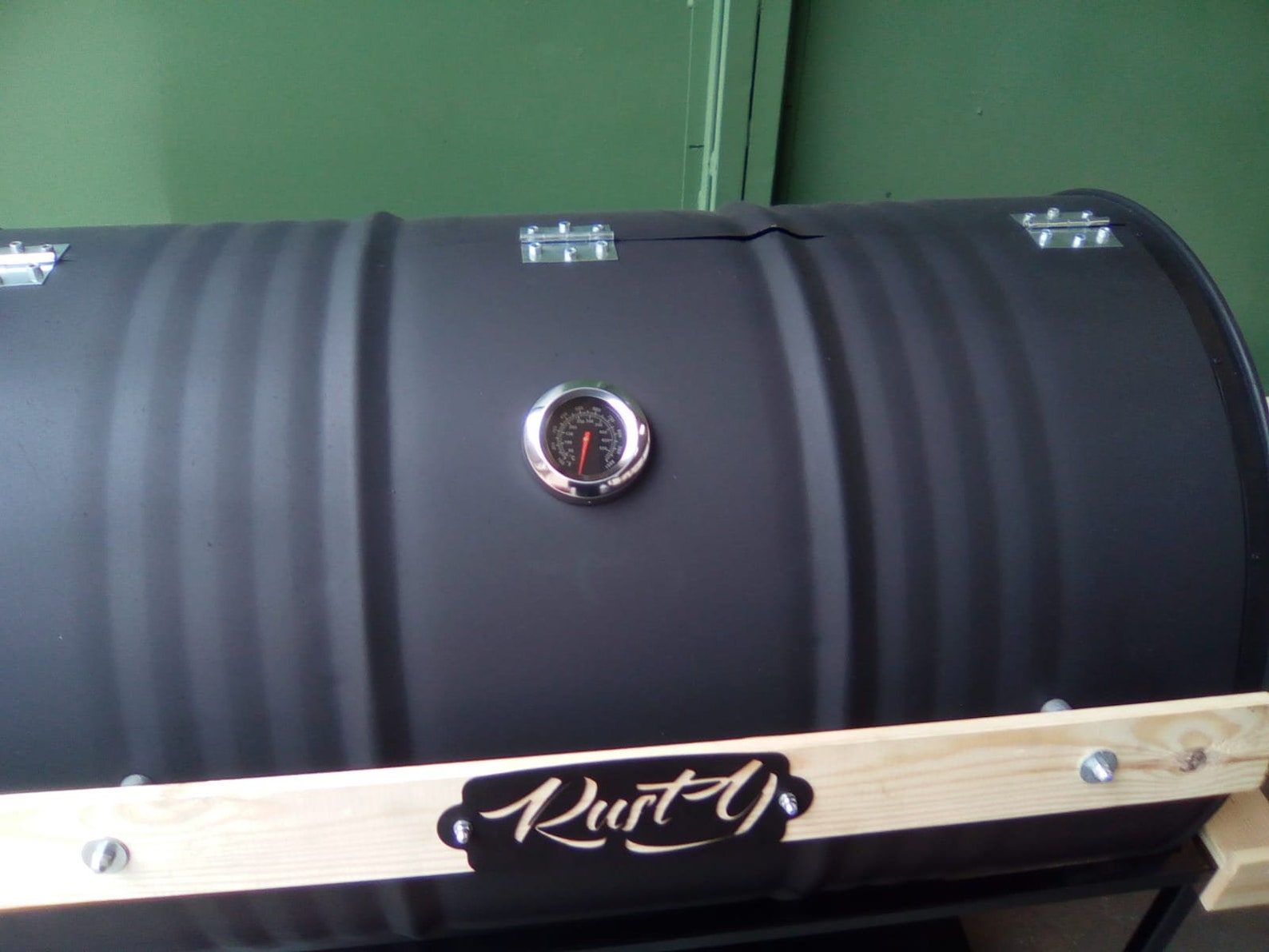 Barbecue Charcoal BBQ Oil Drum Etsy