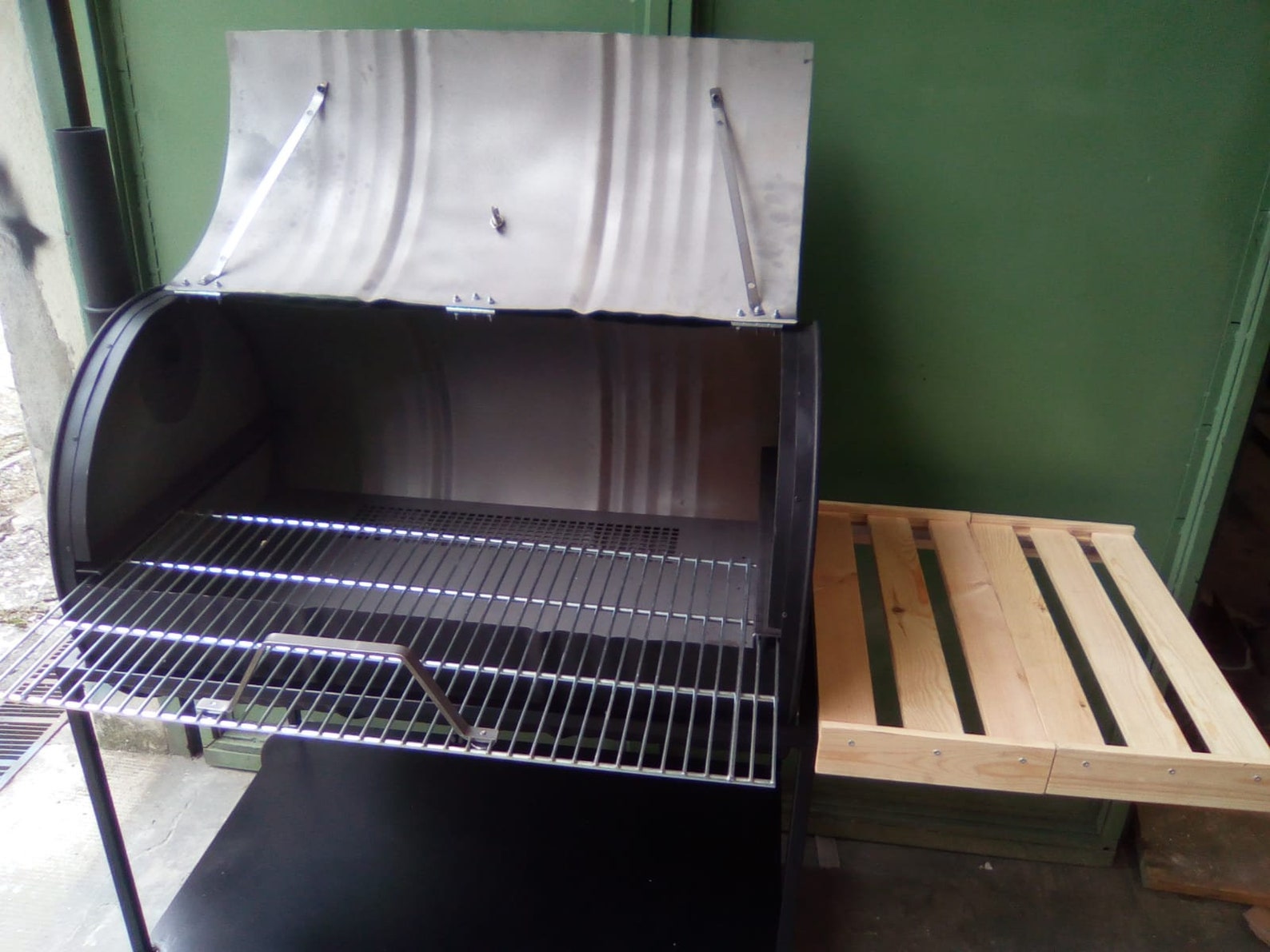 Barbecue Charcoal BBQ Oil Drum Etsy