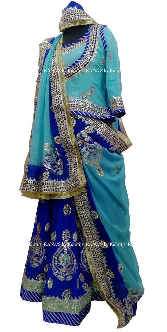 rajputi designer poshak