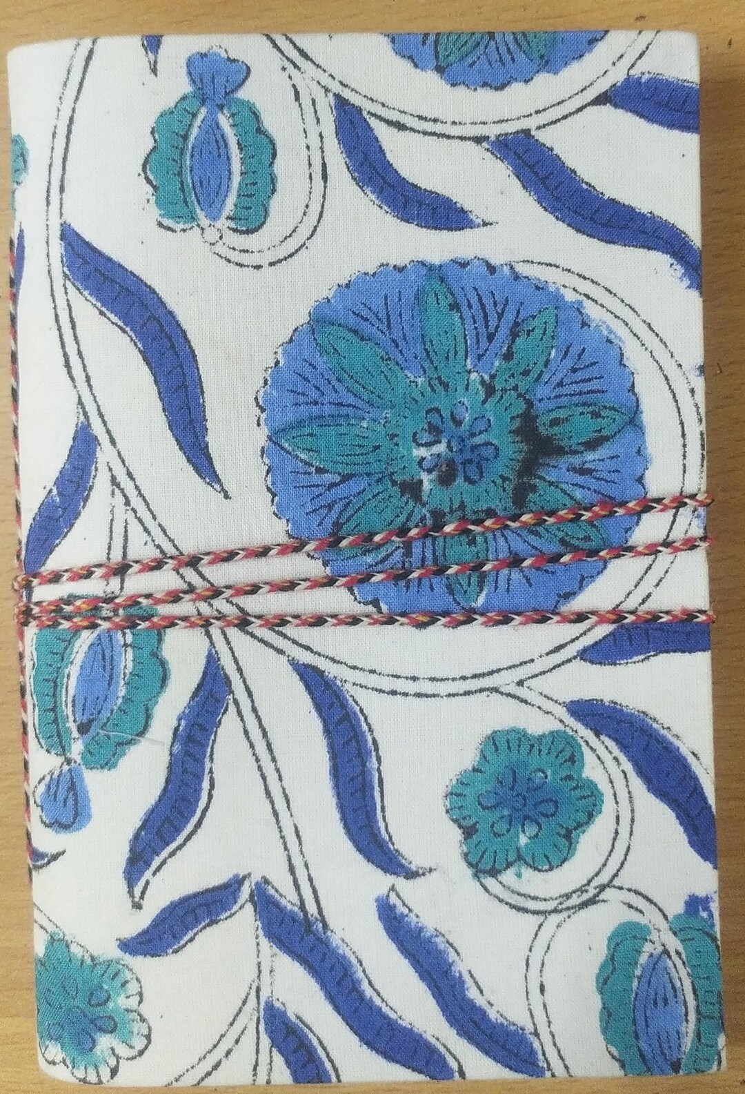 Beautiful Note Book, Handmade Paper Diary Block Print Unlined Diary ...