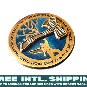 Thor God of Thunder Hero Pin| Comic Gifts Art Superhero Hero Enamel MCU Lapel Pin Fantasy Accessory Badge Cosplay