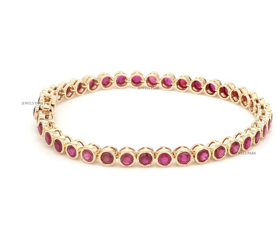 Real ruby bracelet best sale