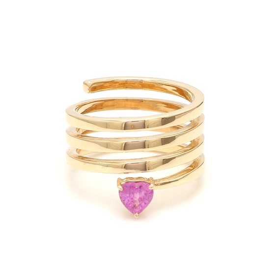 Spiral pinky ring discount