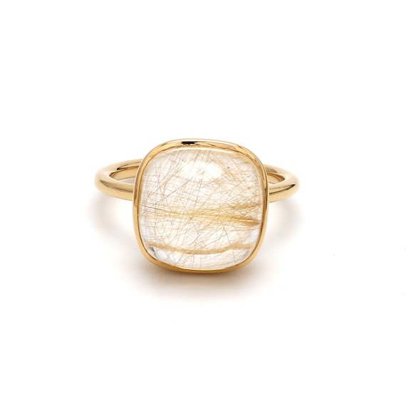 アクセサリー Goldden rutile quartz monaka jewelry MONAKA jewellery Hibiki Golden Rutile Quartz Necklace Charm