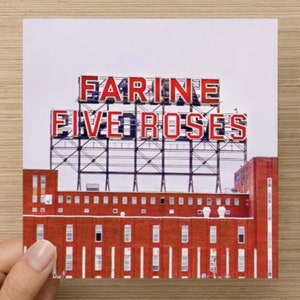 Carte de souhaits - Farine Five Roses, Montréal