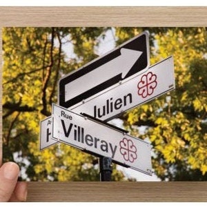 Carte Postale Montréal, "Quartier Villeray"