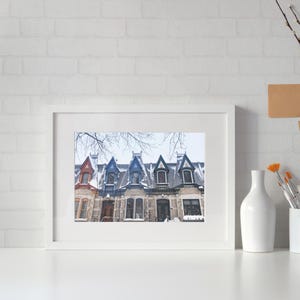 Victorian Facades, Montreal, Quebec