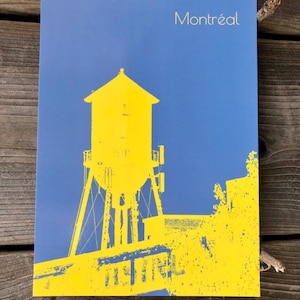 Carte Postale Montréal, "Citerne St Lawrence Warehouse, Montréal"/Pop