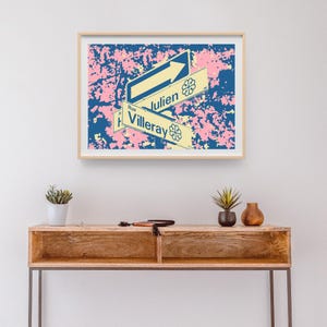 Poster 18x24 &quot;Montreal&quot;, Photo panel Villeray by R. Le Corre