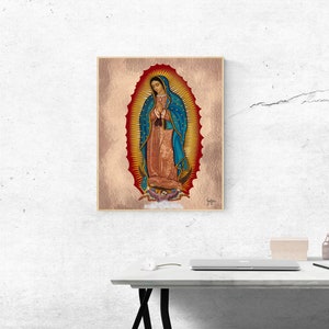 Virgen De Guadalupe Portrait