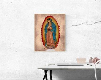 Virgen De Guadalupe Portrait