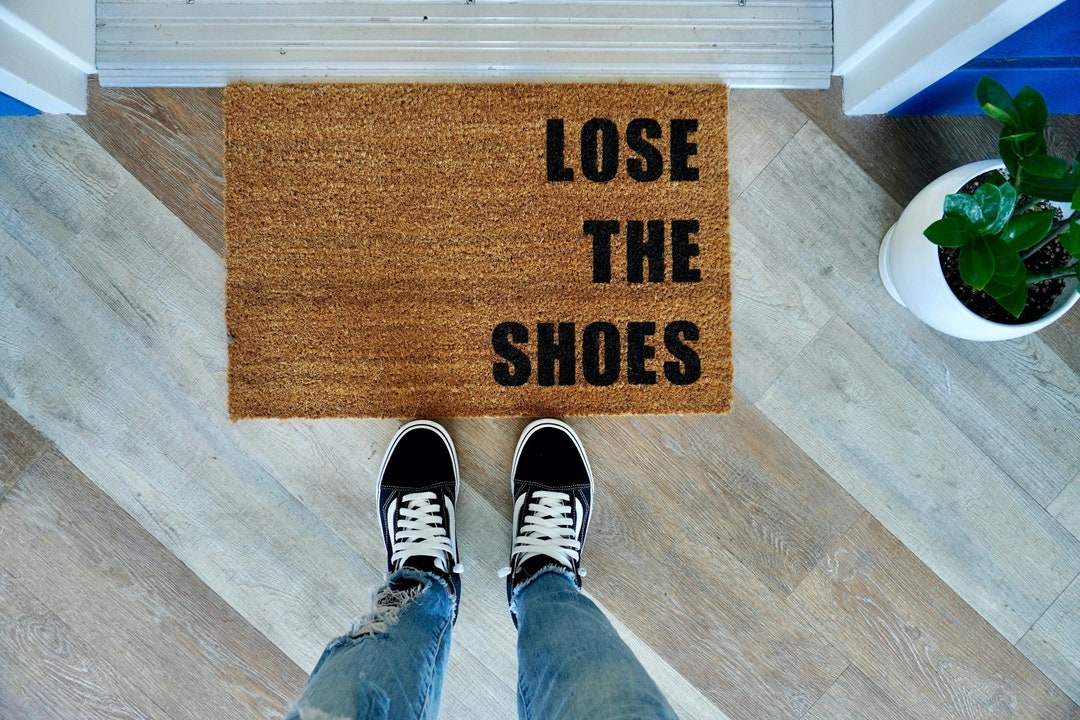 Lose your shoes doormat, entry way doormat 18x30 Etsy Italia