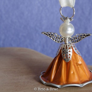 Cápsulas de café hechas a mano mini ángel, decoración de navidad, bebé y decoración del hogar, favor de la boda, favor del bautismo, regalo de los amantes de los ángeles, ángel