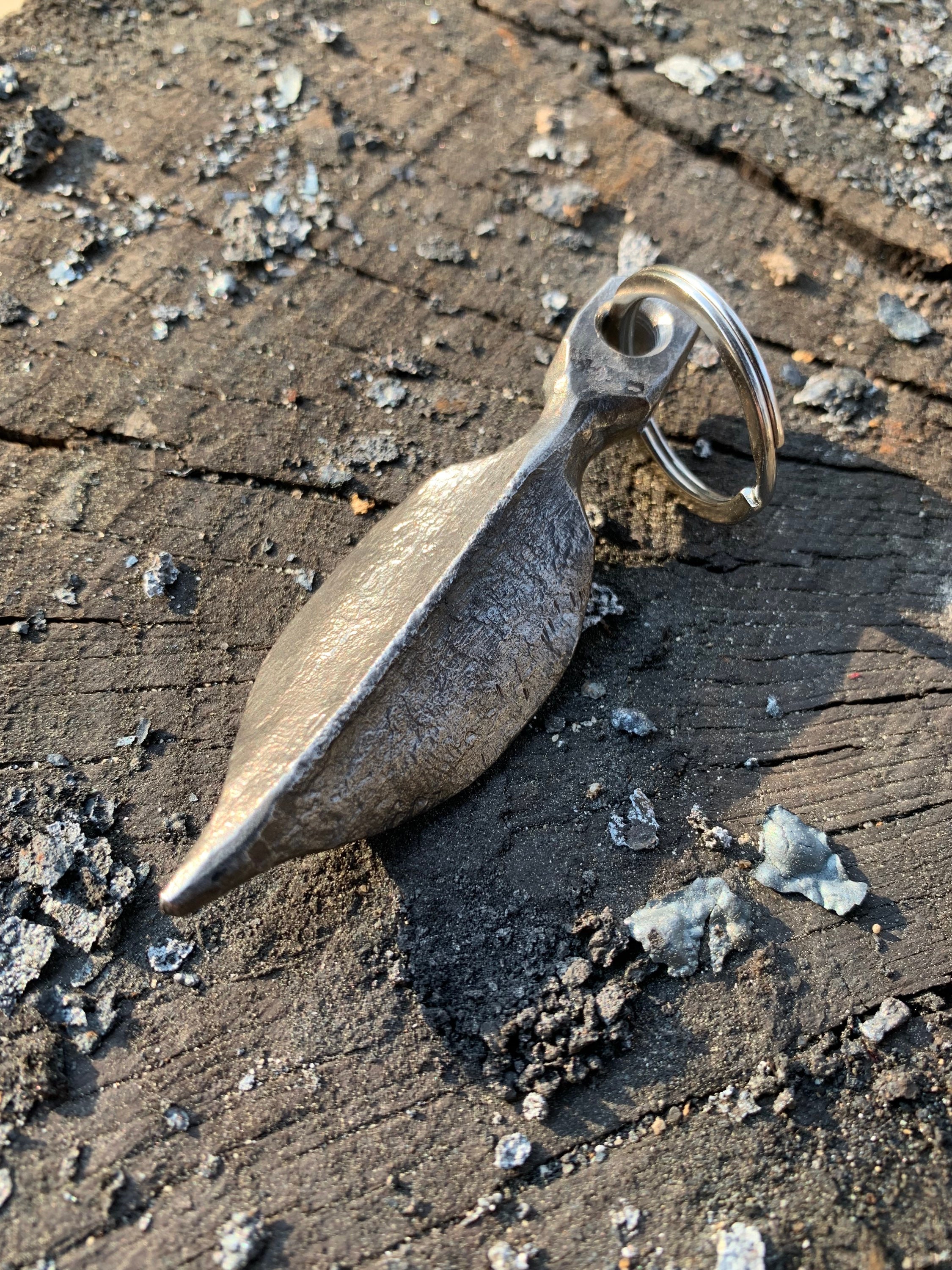 Hand Forged Keyring — Smith Shop
