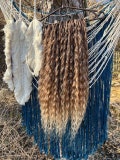 Wavy synthetic dreads Synthetic crochet dreads extends warm brown and sun-bleached tips. Boho style dreads de dreadlocks ombre product logo