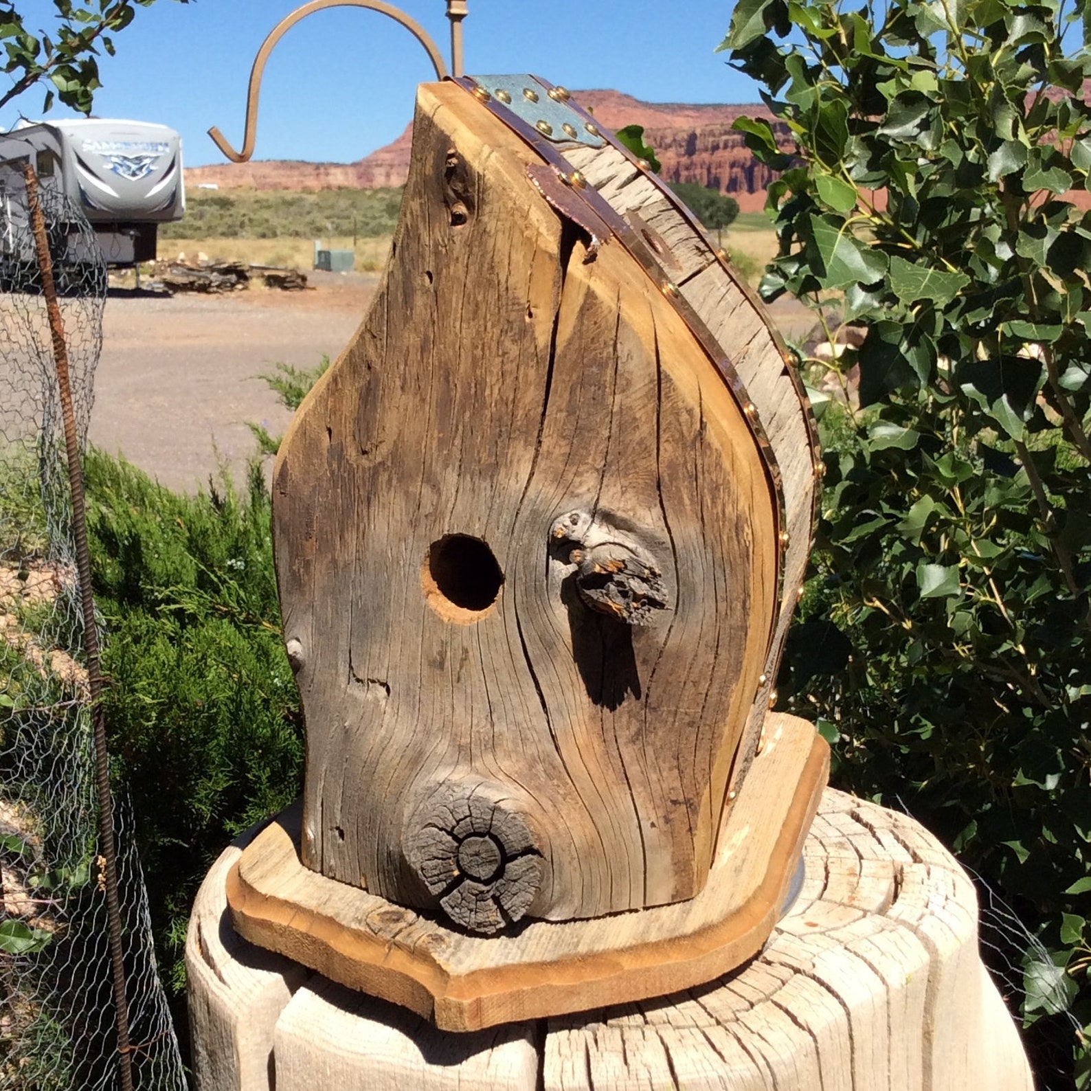 65 Barnwood Birdhouse Handmade Etsy