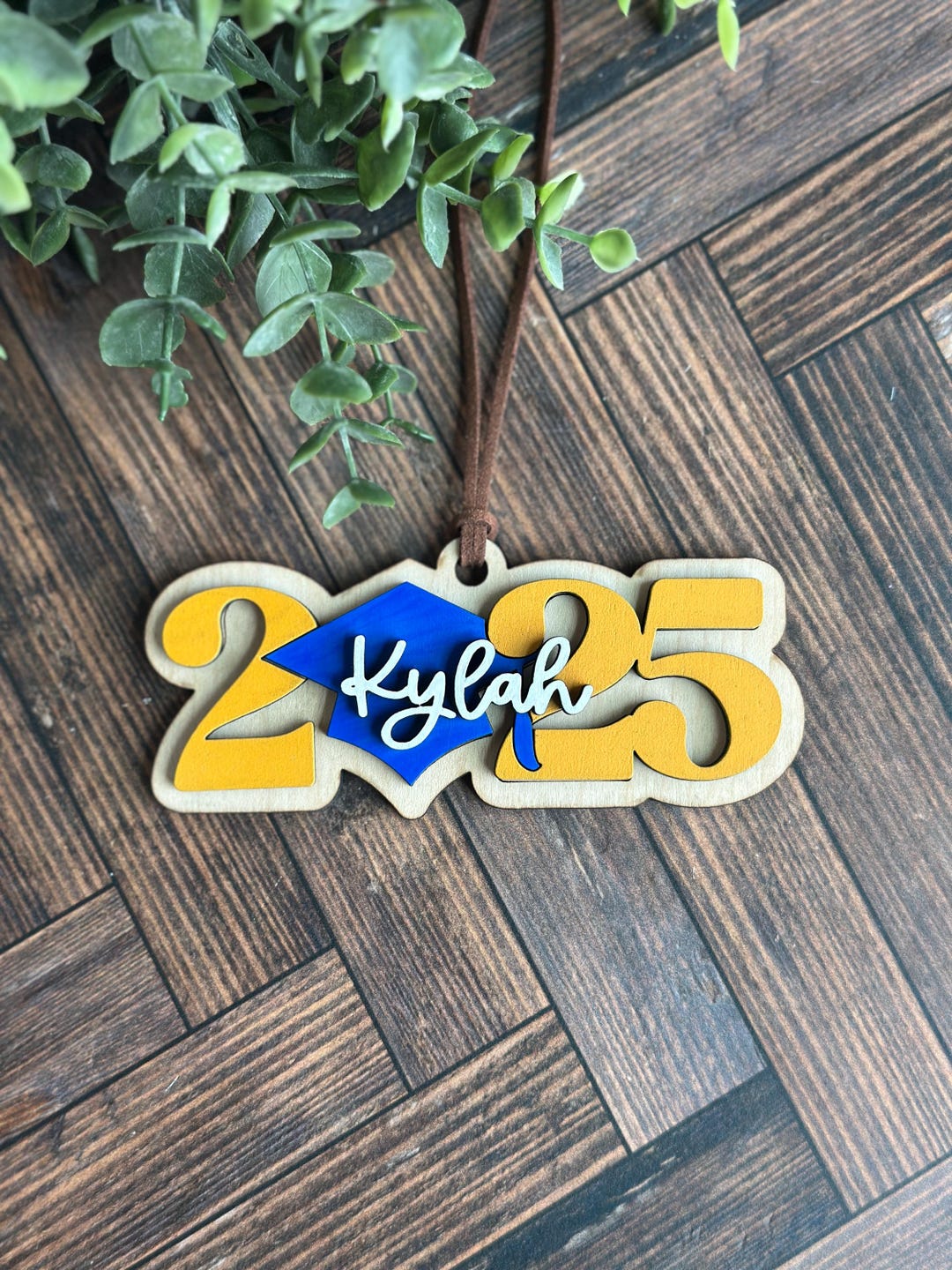 Personalized School Colors Class of 2026 Graduation Ornaments, High ...