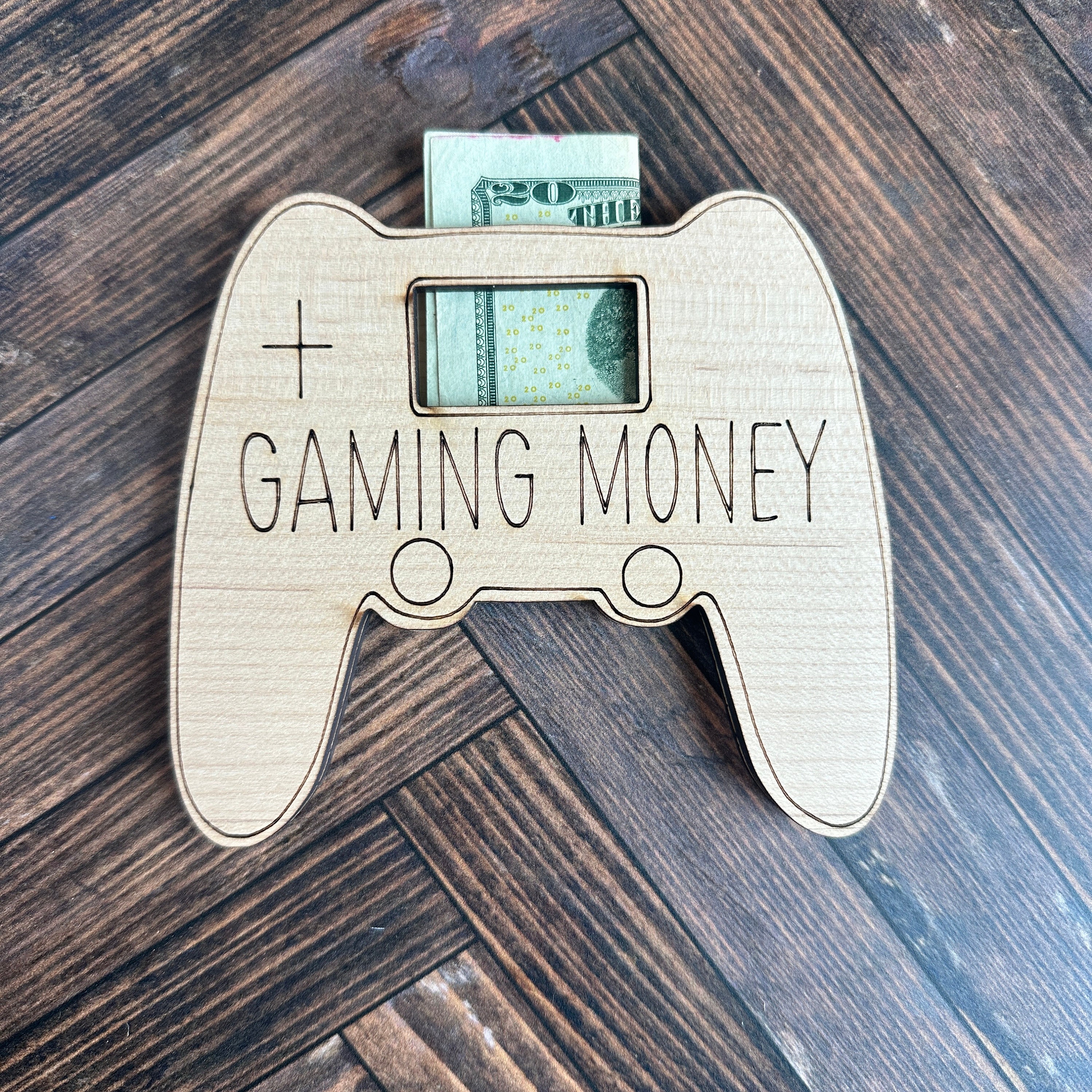 Personalized Video Game Controller Birthday Money Holder, Custom Gaming ...