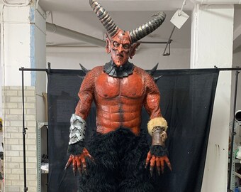 Zzcostumes Costume Diabolico Mu-Echo Taglia 5-6 Anni - Lavabile A Mano