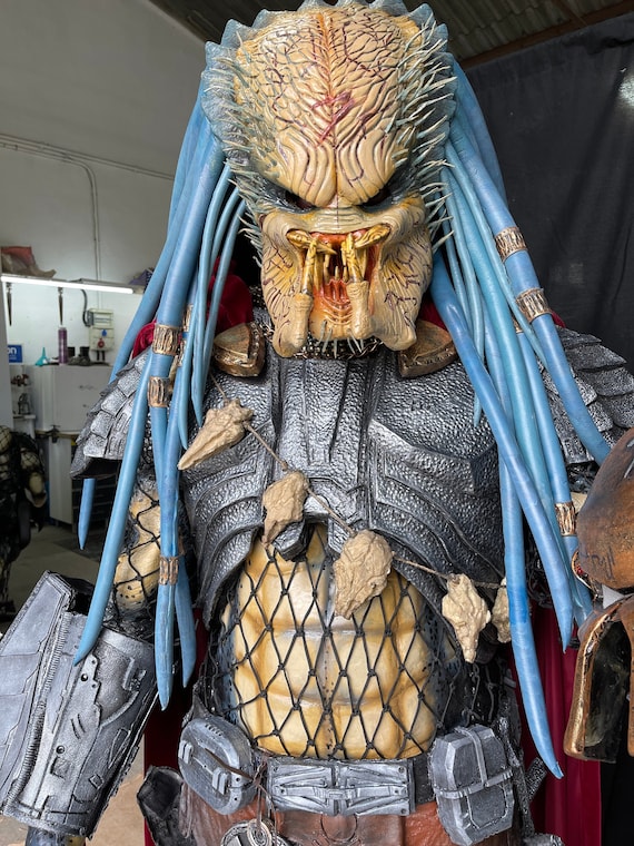 Predator Elder Cosplay Costume Etsy Nederland