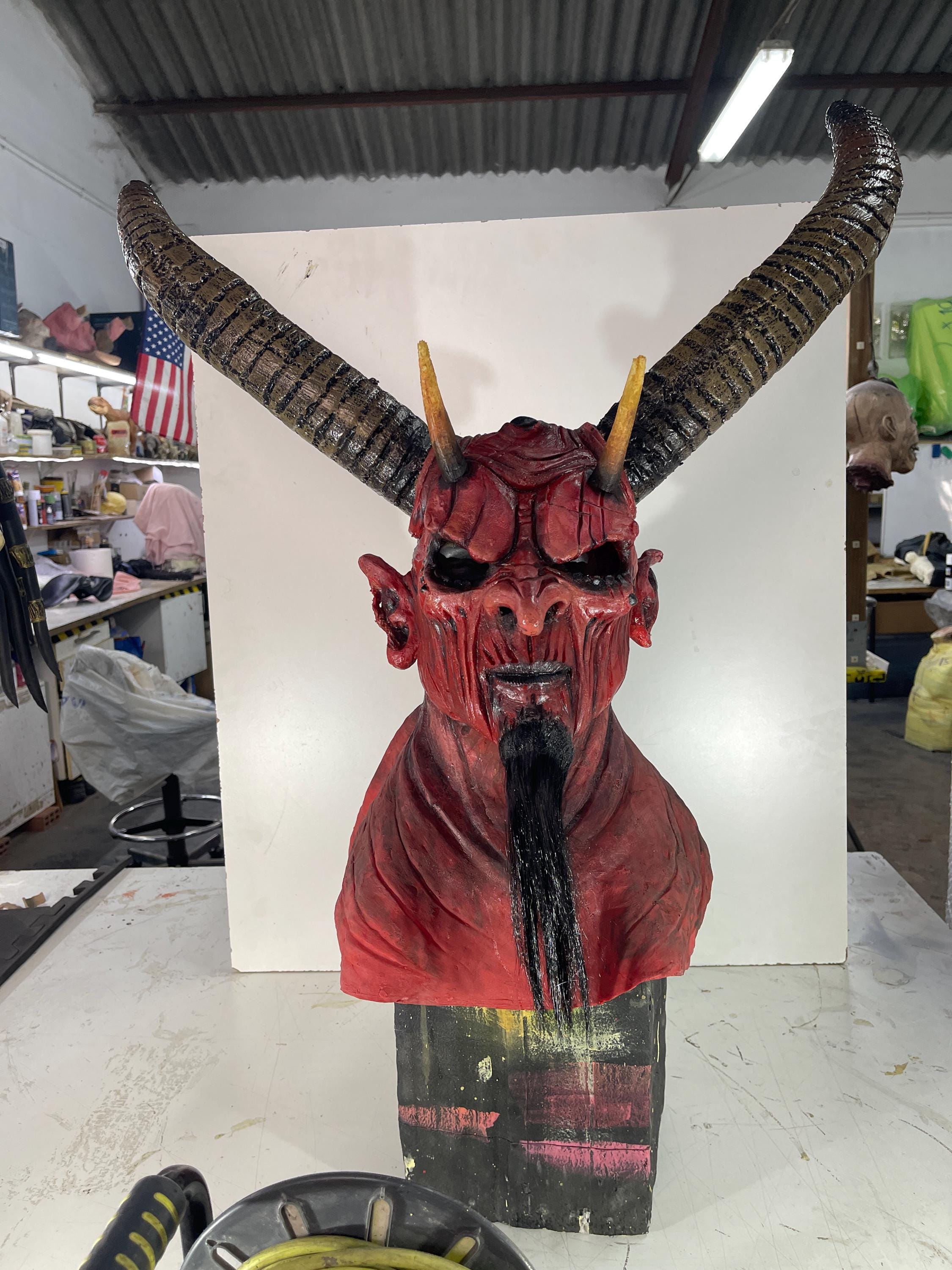 Demon Mask - Etsy
